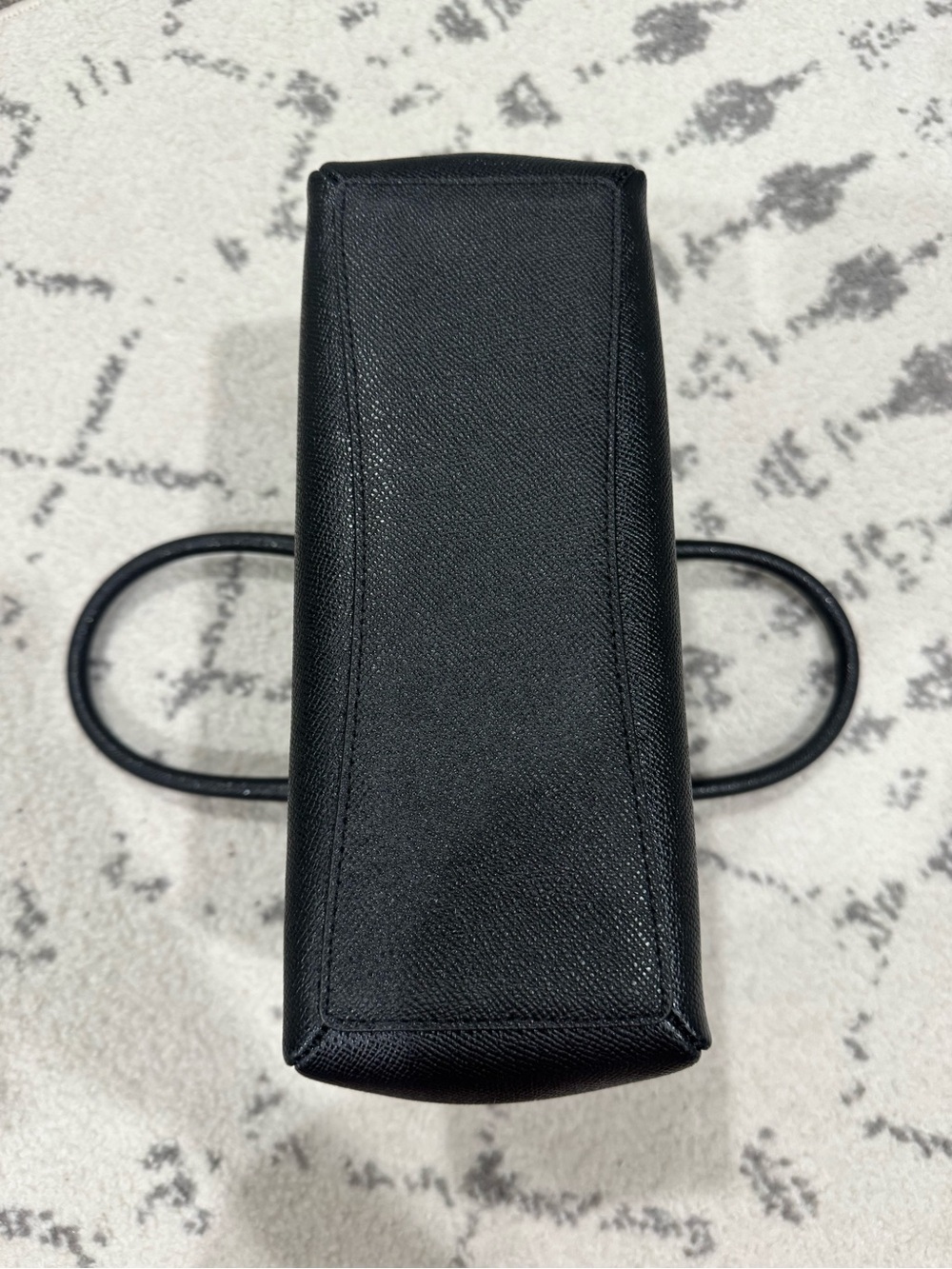 Coach Women's Mini Sage Carryall in Black Crossgrain Leather - Picture 6 of 6
